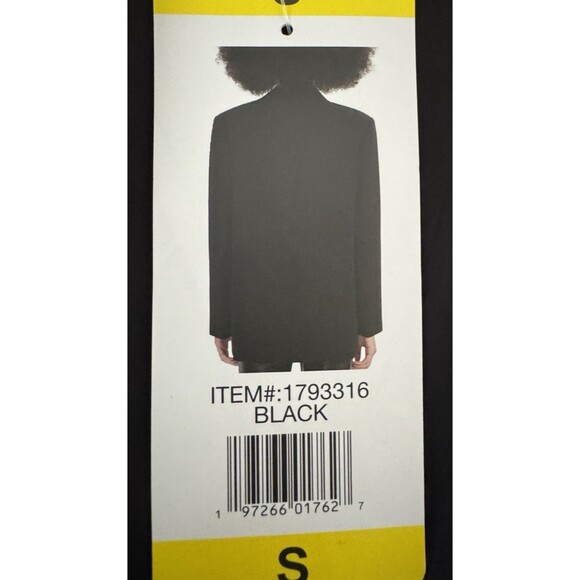 Steve Madden Blazer Small Black Blazer Suit Sports Jacket Boyfriend Chic Office - Picture 7 of 10